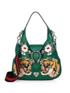 Gucci Dionysus Small Embroidered Leather Hobo Bag