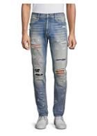 Hudson Jeans Zack Distressed Skinny Jeans