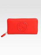 Gucci Soho Leather Zip-around Wallet