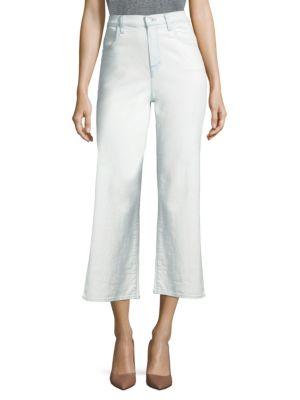 J Brand Joan High-rise Cropped Light Wash Jeans