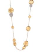 Marco Bicego Lunaria Diamond & 18k Yellow Gold Station Necklace
