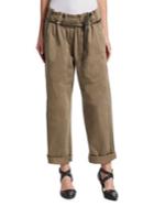 Brunello Cucinelli Pull-on Slouched Cropped Pants