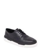 Valentino Derby Calf Leather Platform Sneakers