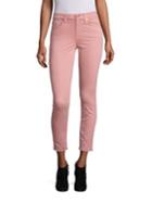 7 For All Mankind Ankle Skinny Sateen Jeans