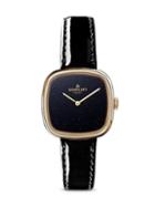Gomelsky Eppie Sneed Pvd Gold, Stainless Steel & Patent Leather-strap Watch