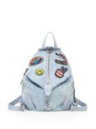 Rebecca Minkoff Julian Medium Patchwork Denim Backpack