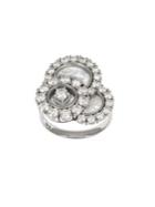 Chopard Happy Dreams Diamond, Mother-of-pearl & 18k White Gold Ring