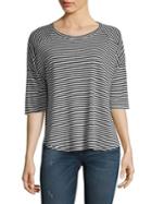 Rag & Bone/jean Valley Striped Relaxed Tee