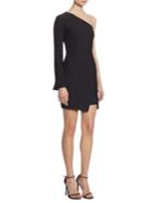 Cinq A Sept Mariela Jolie One-sleeve Mini Dress