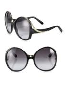Chloe Mandy 61mm Oversized Round Sunglasses