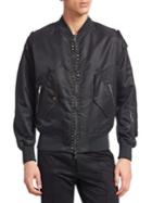 Valentino Studded Bomber Jacket