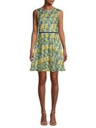 Draper James Embroidered Fit-&-flare Dress