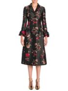 Dolce & Gabbana Floral Jacquard Coat