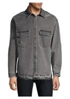 The Kooples Washed Denim Button-down Shirt