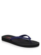 Prada Rubber Flip Flops