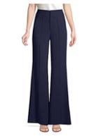 Alice + Olivia Dylan Relaxed High-waist Wide Leg Flare Pintuck Pants