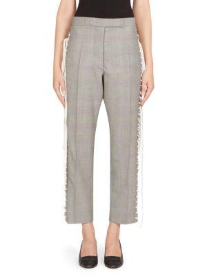 Thom Browne Glen Check Lace-up Pants