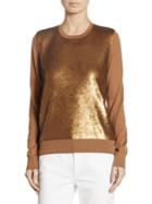 Ralph Lauren Collection Sequined Cashmere Sweater