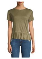 Generation Love Athena Linen Ruffle Top