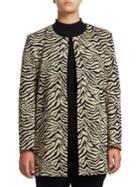 Joan Vass Tiger Snap Coat