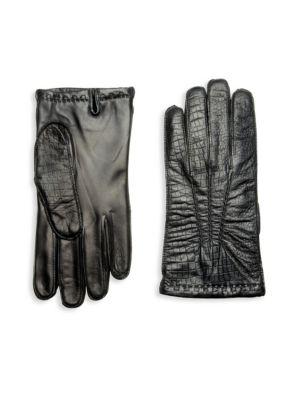 Hilts Willard Brock Embossed Leather Gloves