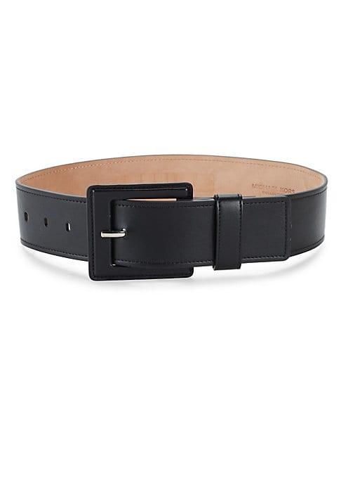 Michael Kors Collection Leather Belt