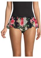 Hanky Panky Dolce Garden Ruffled Floral Shorts