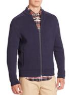 Lacoste Long Sleeve Hybrid Cut & Sewn Sweater