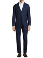 Eidos Slim-fit Donegal Melange Silk & Linen Suit