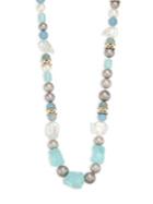 Alexis Bittar Elements Multi-bead, Sea Glass & Pearl Long Necklace/38