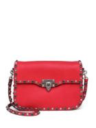 Valentino Rolling Rockstud Leather Shoulder Bag