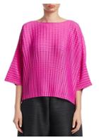 Pleats Please Issey Miyake Arare Square Pleat Top