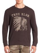 True Religion Chief Embroidered Sweatshirt