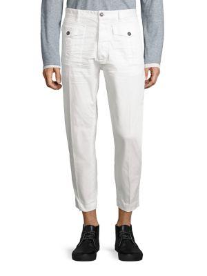 Dsquared2 Cropped Cotton Cargo Pants