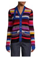 Marc Jacobs Cashmere Striped Cardigan