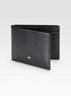 Montblanc Leather Bi-fold Wallet