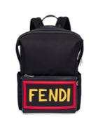 Fendi Hope Nylon & Leather Backpack