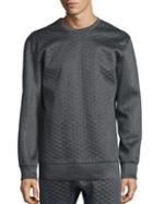 Helmut Lang Geometric Embossed Sweatshirt