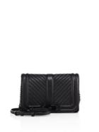 Rebecca Minkoff Small Love Chevron Quilted Leather Crossbody Bag