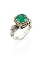 Konstantino Nemesis Jade & 18k Yellow Gold Ring