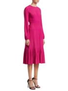 No. 21 Long Sleeve Midi Dress