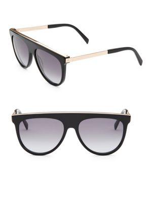 Balmain 60mm Brow Bar Sunglasses