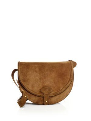 Maiyet Icon Suede Saddle Bag