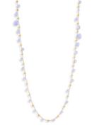 Marco Bicego Paradise Chalcedony & 18k Yellow Gold Graduated Long Necklace