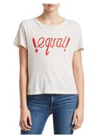 Re/done Equal Graphic T-shirt