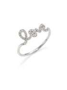 Sydney Evan Love Diamond & 14k White Gold Ring