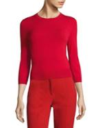 Michael Kors Collection Three Quarter Sleeve Pullover