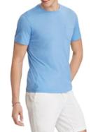 Polo Ralph Lauren Blue Cotton Jersey Crewneck T-shirt