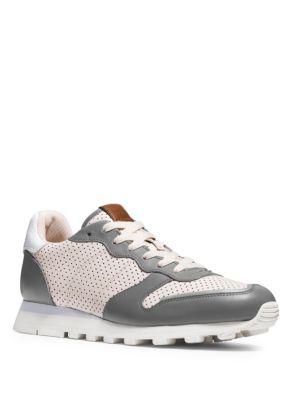 Coach Perforated Leather Low-top Sneakers