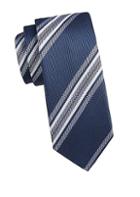 Corneliani Striped Silk Tie